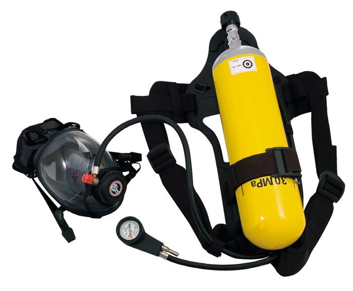 Αναπνευστική συσκευή με μπουκάλα οξυγόνου Solas